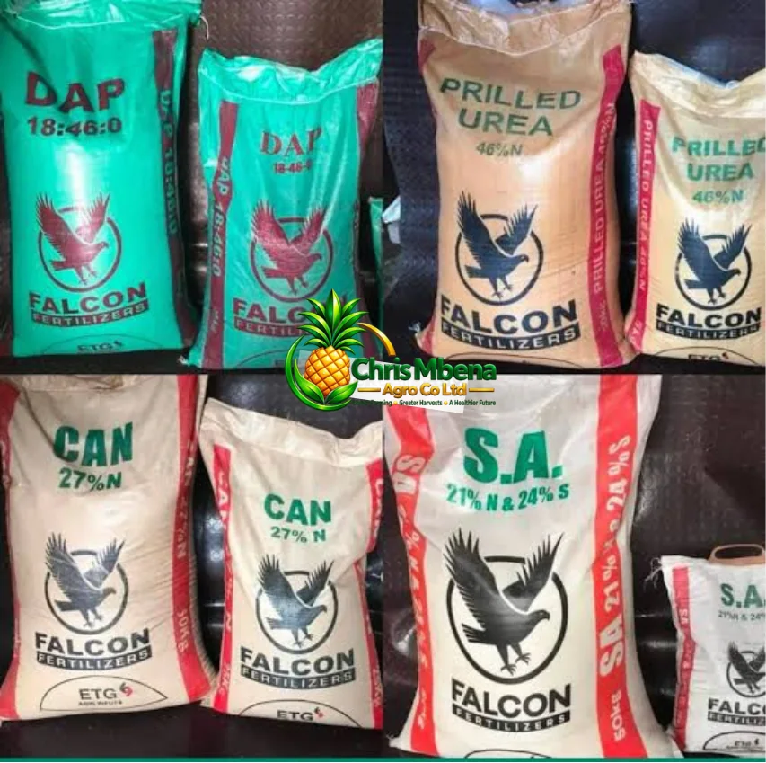 Selection of client-provided fertilizer product photographs
